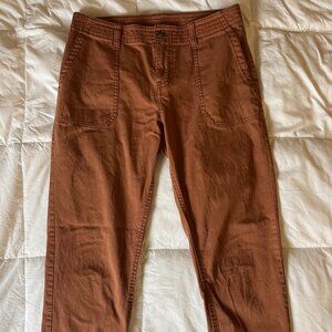 Prana Women's Pants in Rust Brown